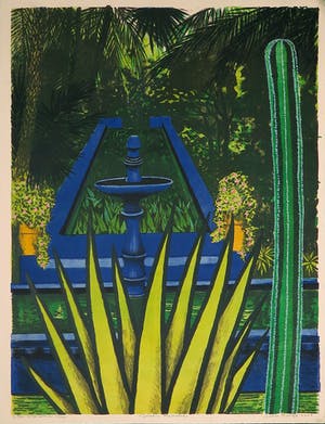 Joost Minnigh - Litho, Jardin Majorelle kopen? Bied vanaf 1!