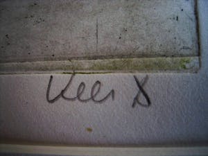 Niet of onleesbaar gesigneerd - In zeer kleine oplage vervaardigde Droge Naald Ets "Vlier" gesigneerd kopen? Bied vanaf 10!