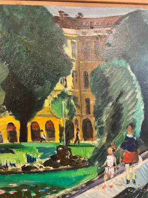 Pierre Pruvost - Scène in het park in Turijn, Italië kopen? Bied vanaf 299!