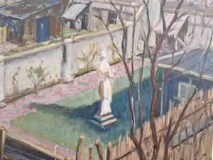 Jan Gerard Smits - Tuin met beeld kopen? Bied vanaf 150!