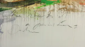 Jochum Bakker - Acryl op doek, Landschap met molens (Zeer groot!) kopen? Bied vanaf 350!