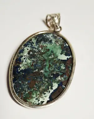 Nieuwe Sterling zilveren hanger met shattuckietsteen kopen? Bied vanaf 70!