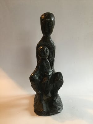 Frans Timmermans - Sculpture “moeder met kind” kopen? Bied vanaf 235!