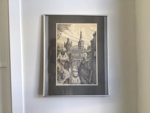 Niet of onleesbaar gesigneerd - Stads gezicht kopen? Bied vanaf 1!