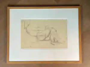 Charlotte van Pallandt - Studie/ schets vrouw figuur vendu pour 525€ !