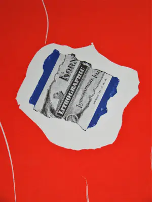 Robert Motherwell - Driekleur - 1973 - Originele lithografie gesigneerd kopen? Bied vanaf 120!