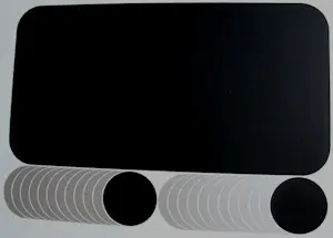 Thomas Lenk - Zeefdruk: Compositie in zwart en metallic zilver kaufen? Bieten Sie von 45!