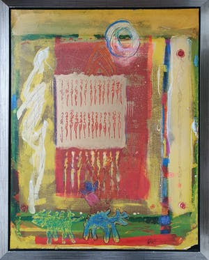 Ad Arma - Schilderij 'Happiness' - ingelijst (Groot) kopen? Bied vanaf 285!