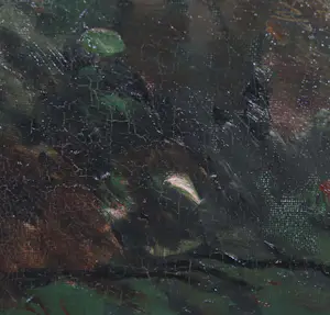 Herman Kruyder - Olieverf op doek bevestigd paneel, Boerderij met zonnebloemen - Ingelijst kopen? Bied vanaf 1650!