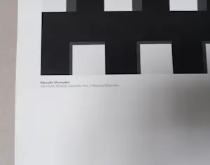 Buy Marcello Morandini - Bianco e Nero Ausstellungsplakat Museum Ritter 2006? Bid from 40!