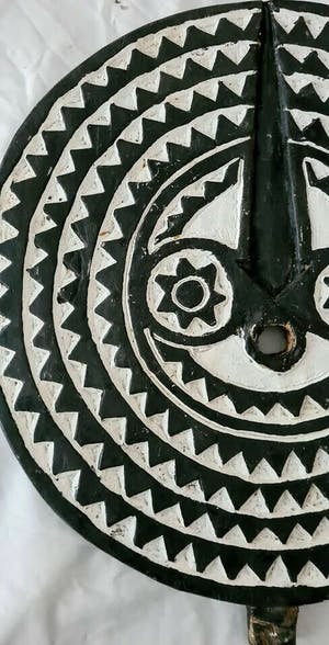 Mossi - Tribal Used African Mossi sun mask - Burkina Faso. kopen? Bied vanaf 75!