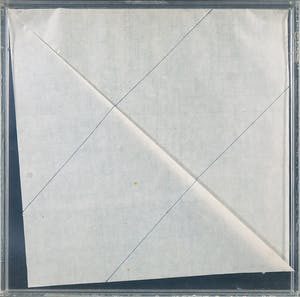 Yvonne Kracht - Gevouwen litho, Z.T. - Ingelijst kopen? Bied vanaf 50!