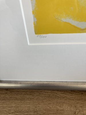 Henk van Vessem - Kleurenlitho z.t. kopen? Bied vanaf 75!