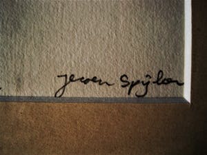 Jeroen Spijker - "Beeldhouwer des Vaderlands" Zeefdruk "Essentie van het Vrouwelijk naakt" kopen? Bied vanaf 20!