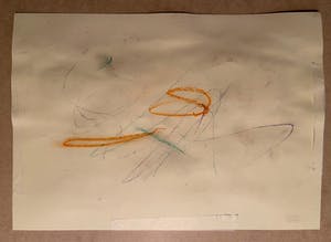 Jan Sierhuis - Tekening krijt acryl kopen? Bied vanaf 1!