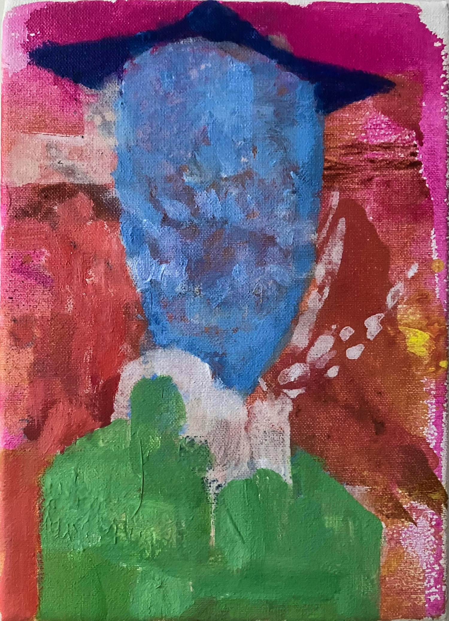 Paul Louis van den Bergh - "Docent" - Acryl op doek - Gesigneerd kopen? Bied vanaf 100!