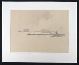 Wim de Bruin - Aquarel met inkt op papier, Lek bij Wijk bij Duurstede kopen? Bied vanaf 1!