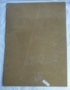 Niet of onleesbaar gesigneerd - Acrylverf op karton , “Naakt in huis” kopen? Bied vanaf 1!