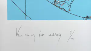 Rob Scholte - Van zintuig tot werktuig, zeefdruk (groot!) kopen? Bied vanaf 250!