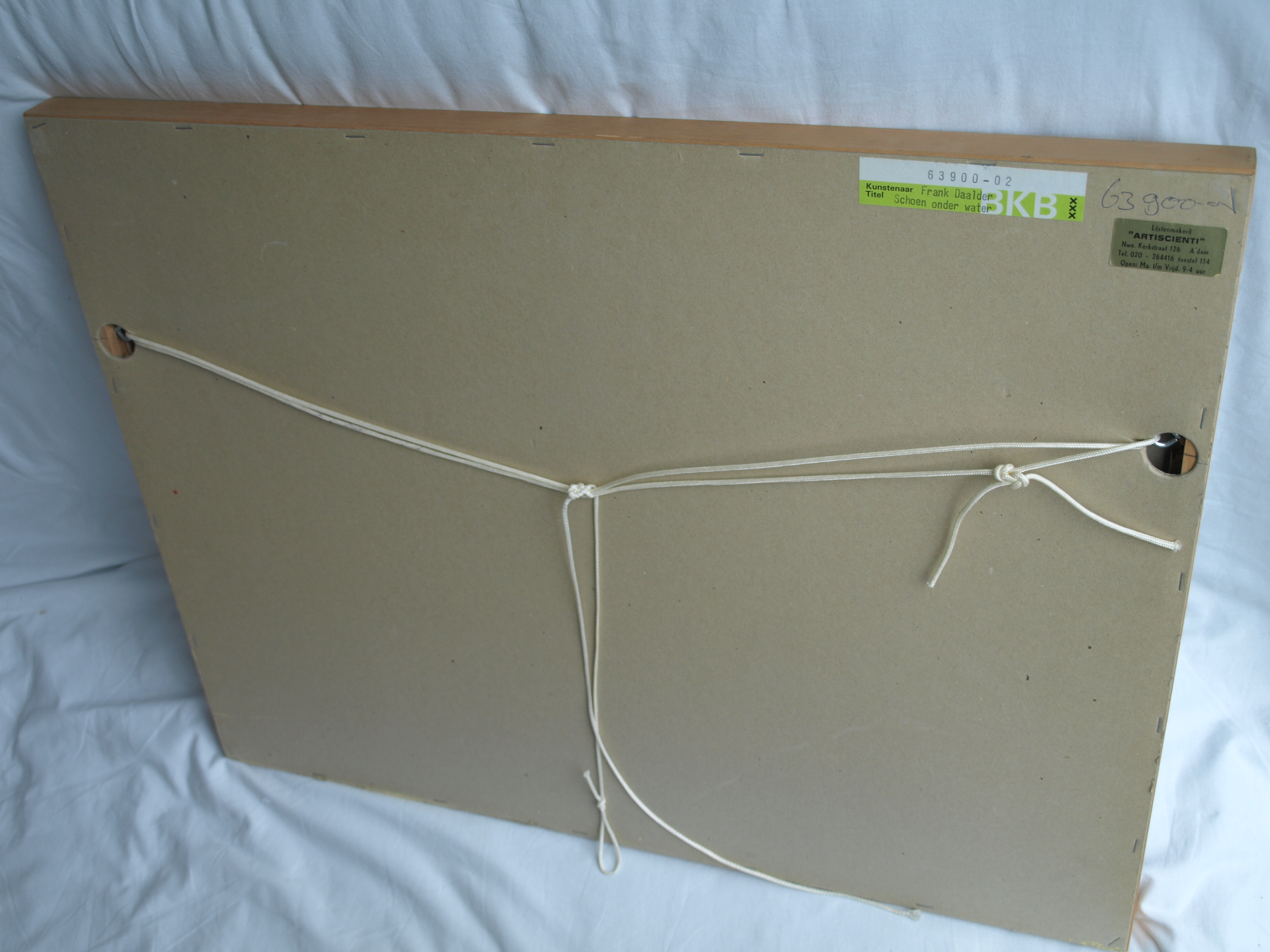 Frank Daalder - Zeefdruk , Schoen onder water – gesigneerd & ingelijst - 1977  kopen? Bied vanaf 1!