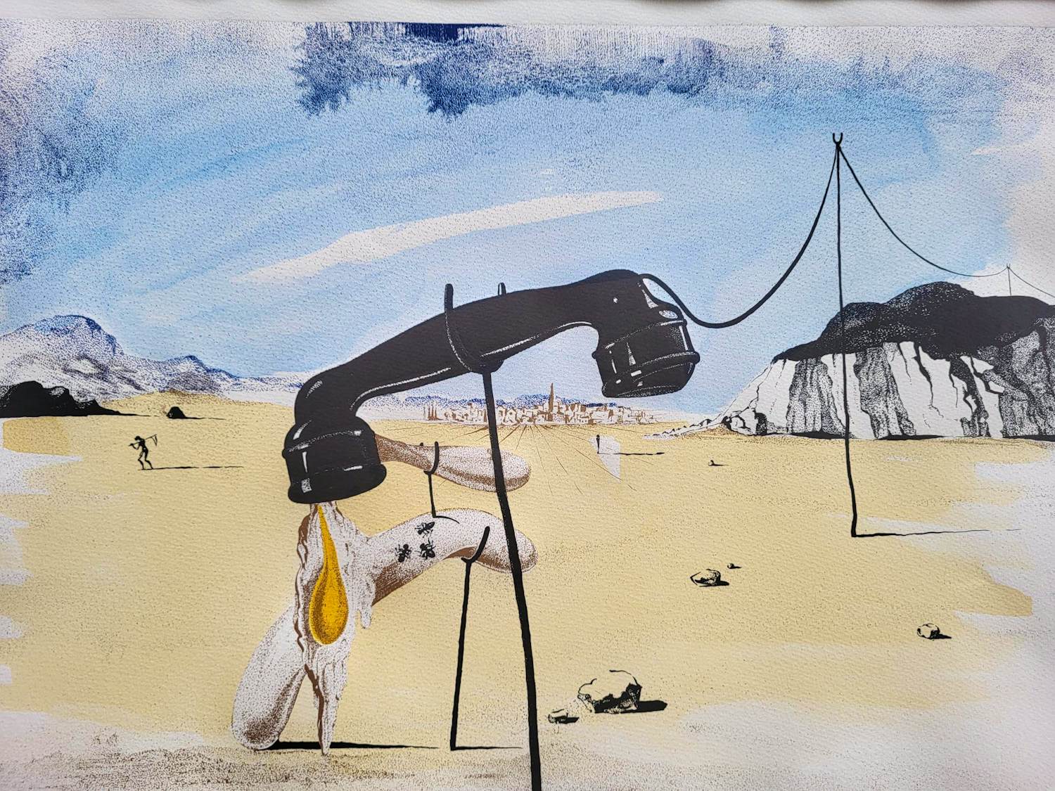 Salvador Dali - De telefoon. kopen? Bied vanaf 150!