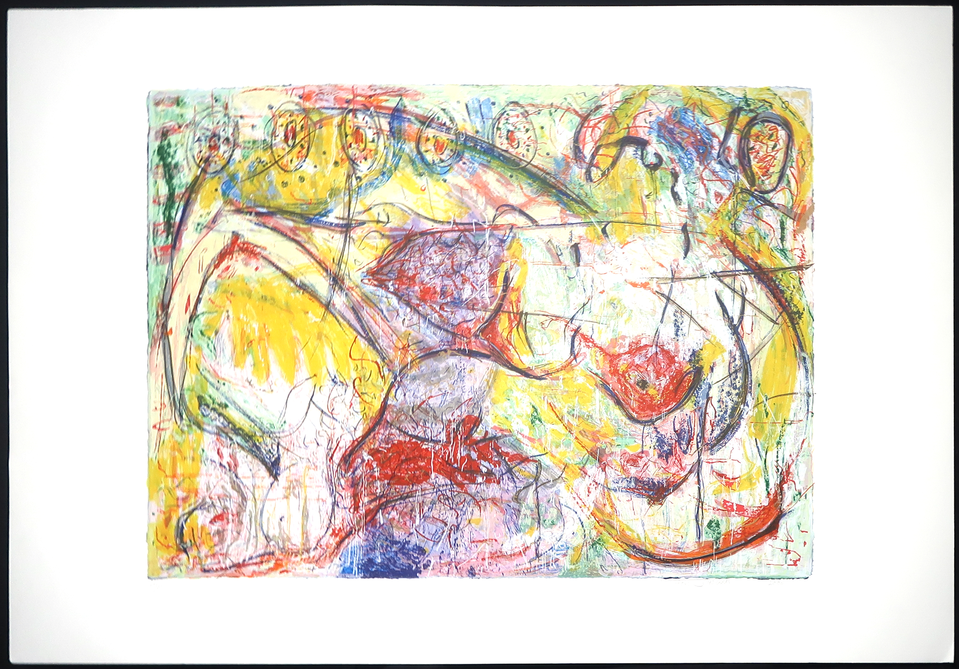 Fons Schobbers - Serie van drie zeefdrukken, Mariënlied (Zeer groot) kopen? Bied vanaf 50!