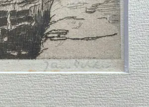 Jan Sirks - Ets - Vrouwenregt Delft kopen? Bied vanaf 45!