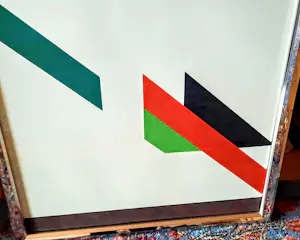 Horst Scheffler - Kunstdruck Abstrakte Composition 1971 handsigniert nummeriert 36/75 mit Rahmen kopen? Bied vanaf 320!