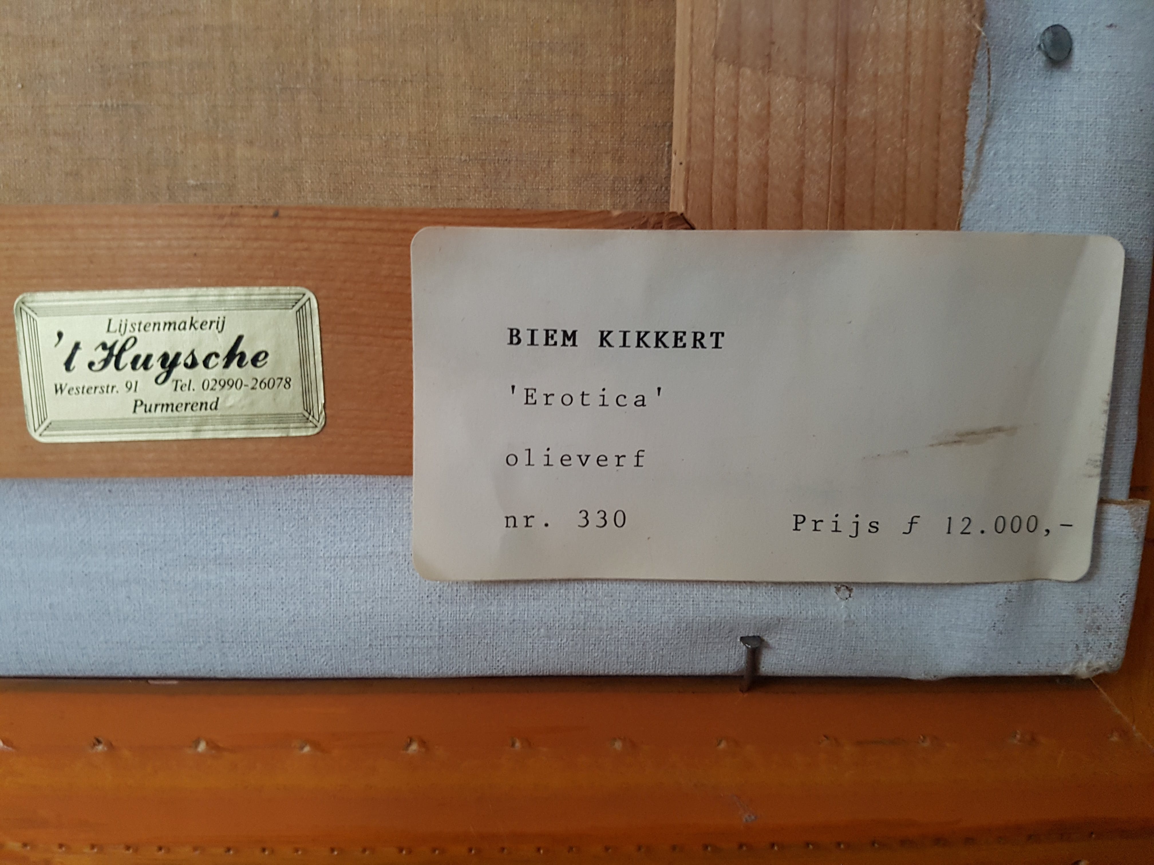 Biem Kikkert - Erotica kopen? Bied vanaf 500!