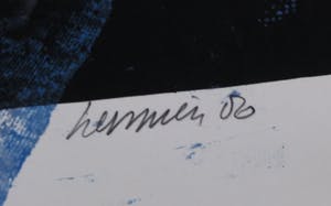 Hermien van Herpt - Monotype, Borst III - Ingelijst kopen? Bied vanaf 1!