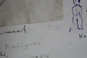 Anton Heyboer - ets met gemengde techniek - 1984 kopen? Bied vanaf 280!