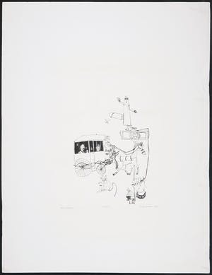 Sipke Huismans - Ets, Mensbeeld kopen? Bied vanaf 1!