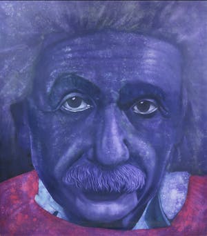 Jan Bollaert - Acryl op doek, De Timelord (Zeer Groot) kopen? Bied vanaf 1!