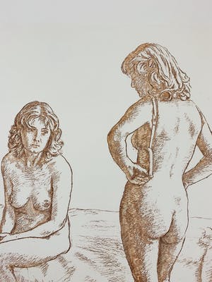 Lucien Van de Velde - Pair of Nudes kopen? Bied vanaf 15!