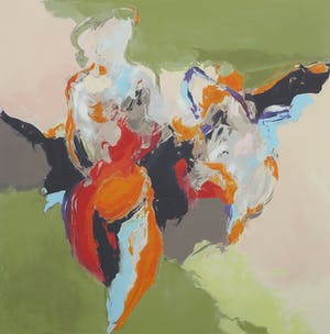 Peter Munnik - Zeefdruk, Zonder titel I - Ingelijst kopen? Bied vanaf 50!