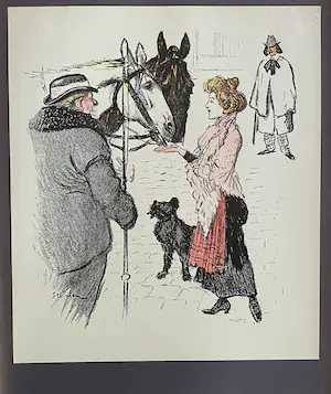 Theophile Alexandre Steinlen - Map met 24 werken van Theophile Alexandre Steinlen kopen? Bied vanaf 50!