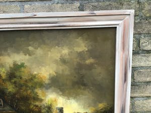 Niet of onleesbaar gesigneerd - Aan het water. kopen? Bied vanaf 1!