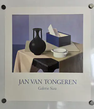 Jan van Tongeren - Stilleven met vaas. Galerie Siau. kopen? Bied vanaf 49!
