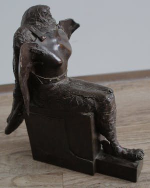 Anthon Hoornweg - Bronzen sculptuur: Falcon -1987 - gesigneerd kopen? Bied vanaf 850!