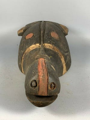 Burkina Faso - 200945 - Old African head Mask from the Gurunsi - Burkina Faso. kopen? Bied vanaf 65!