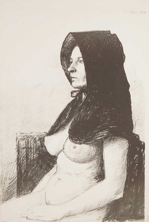 Aat Veldhoen - Rotaprint, Zittende vrouw kopen? Bied vanaf 50!