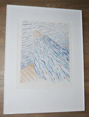AcheterJeroen Henneman - Watervrouw (1988) - grote litho, oplage 15/80? Enchérissez de 125!