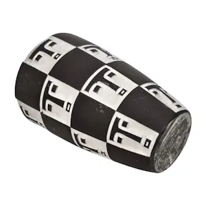 Potterie Ravelli - vaas met decoratie van maskers kopen? Bied vanaf 65!