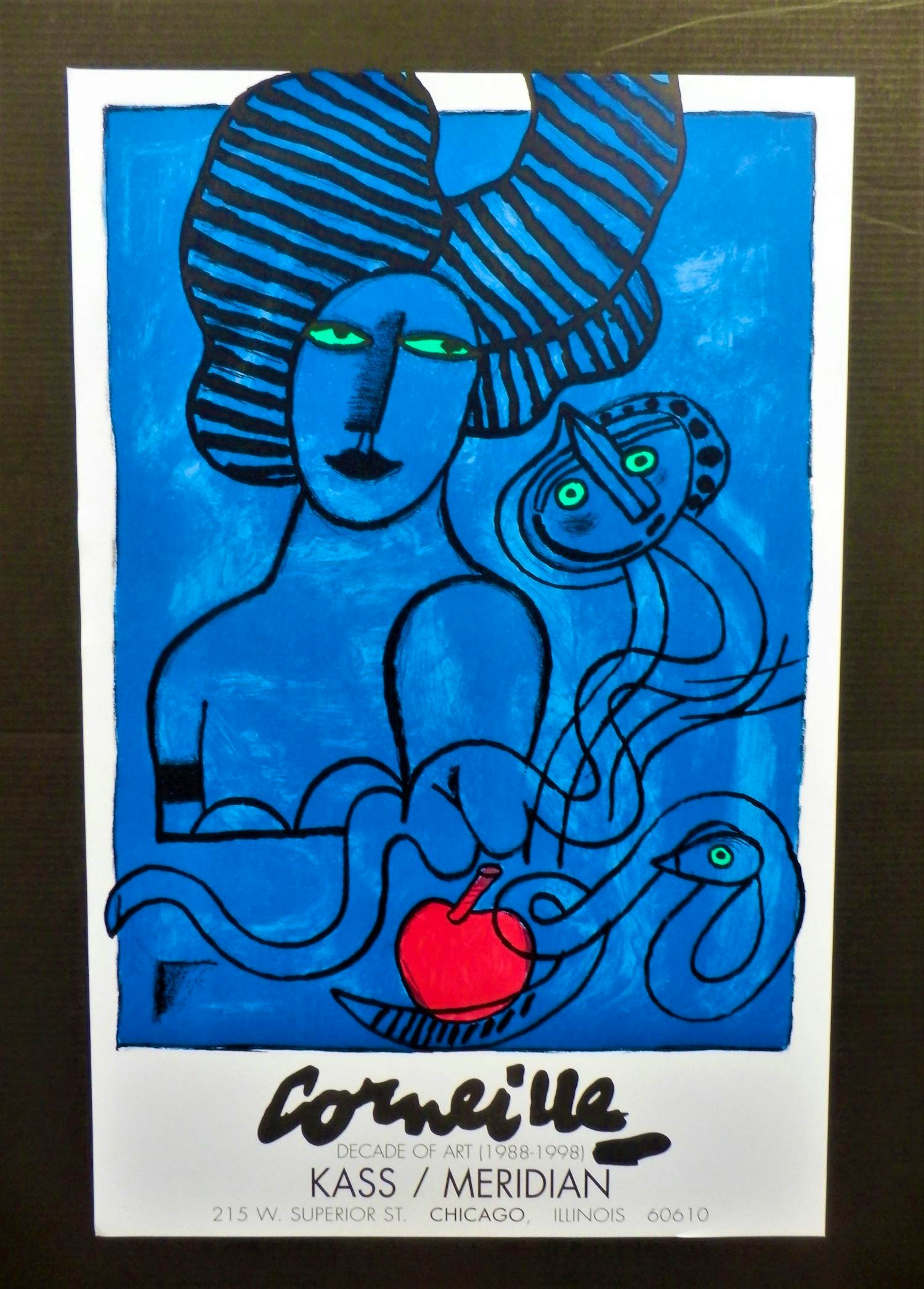 Corneille - Kleurenlitho. Affiche: IMAGE du PARADIS uit 1998 kopen? Bied vanaf 75!