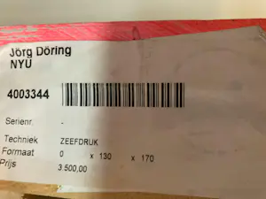 Jörg Döring - New York kopen? Bied vanaf 500!