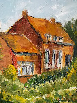 Niet of onleesbaar gesigneerd - Vlaamse stede kopen? Bied vanaf 1!