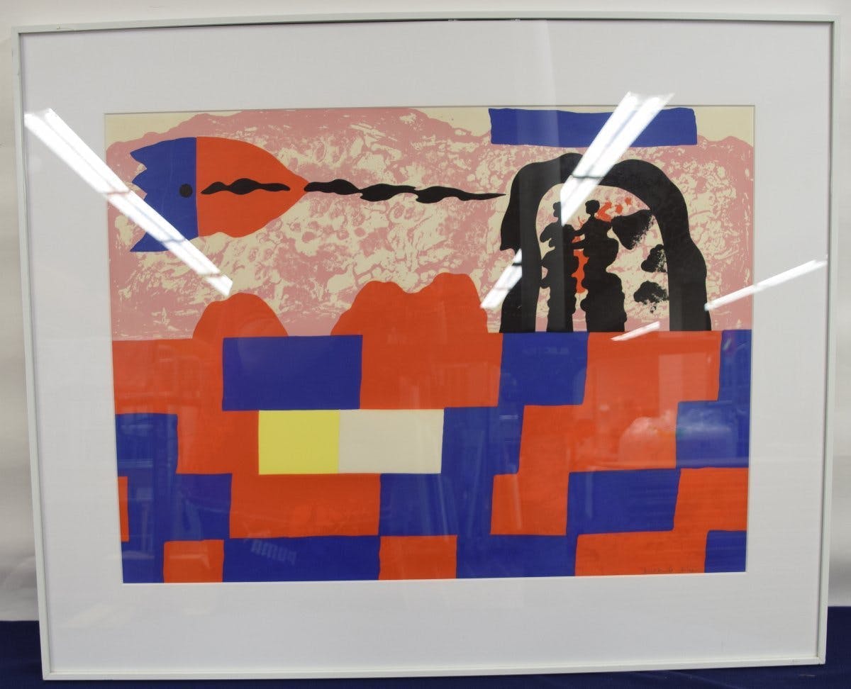 Jef Diederen - Lithografie - Zonder Titel kopen? Bied vanaf 25!