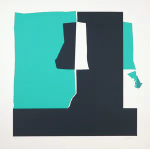 Hans Landsaat - Zeefdruk, Zonder titel kopen? Bied vanaf 40!