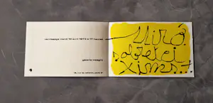 Joan Miro - De originele 1973 uitnodiging + kleuren litho Galerie Maeght "Sobreteixims" kopen? Bied vanaf 68!