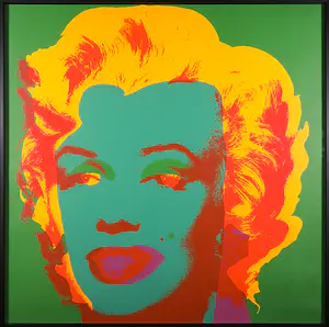 Andy Warhol - Zeefdruk, Marilyn - Ingelijst (Groot) kaufen? Bieten Sie von 2000!